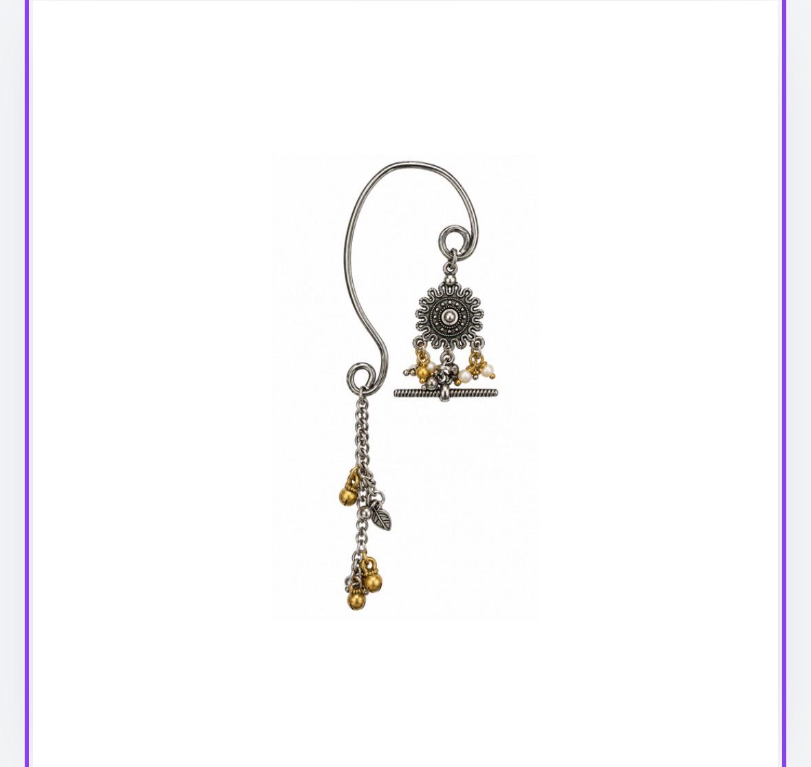 Silver Wire Ear-Cuff 04
